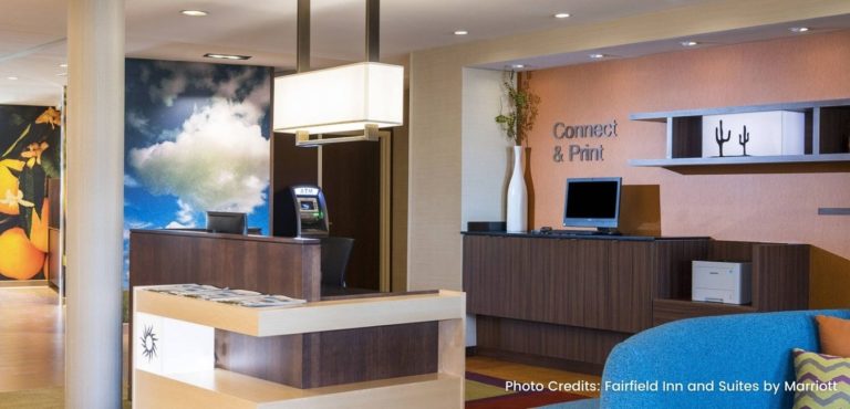 Business Center Fairfield Inn and Suites by Marriott Palm Desert CA