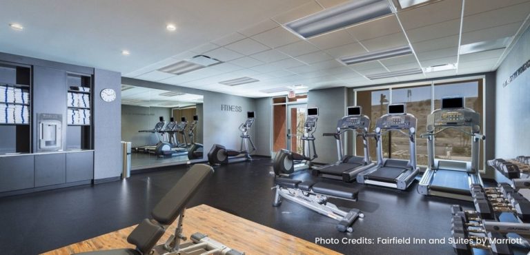 Fitness Center Fairfield Inn and Suites by Marriott Palm Desert CA