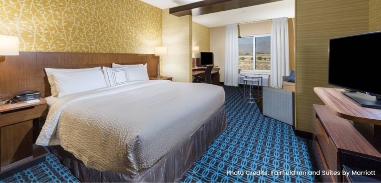 king 2 Fairfield Inn and Suites by Marriott Palm Desert CA